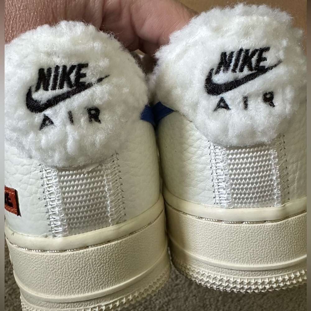 NIB - Nike Air Force 1 Low '07 Sherpa Fleece (Women's) - Picture 6 of 8